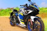 Yamaha R3 Slash Design [Full Body Edge To Edge Wrap / Decal / Sticker Kit] - Image 4