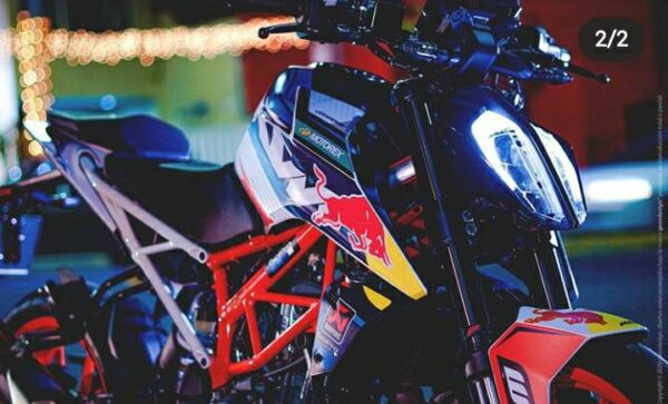 KTM Duke RB  Edition 2 125-200-250-390 (BS4-BS6) [Full Body Wrap / Decal / Sticker Kit] - Image 2
