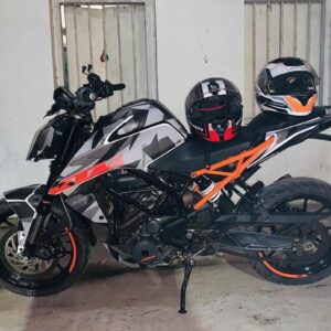 KTM Duke Delta Edition 125-200-250-390 (BS4-BS6) [Full Body Wrap / Decal / Sticker Kit]