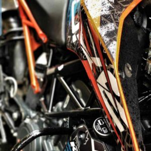 KTM Duke Slashed Edition 125-200-250-390 (BS4-BS6) [Full Body Wrap / Decal / Sticker Kit]