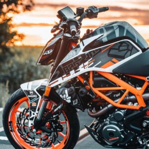 KTM Duke Madrabbit Edition 125-200-250-390 (BS4-BS6) [Full Body Wrap / Decal / Sticker Kit]