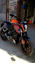 KTM Duke Onerace Design 125-200-390 (BS4-BS6) [Full Body Wrap / Decal / Sticker Kit] - Image 2