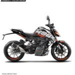 KTM Duke Babe Edition 125-200-250-390 (BS4-BS6) [Full Body Wrap / Decal / Sticker Kit]