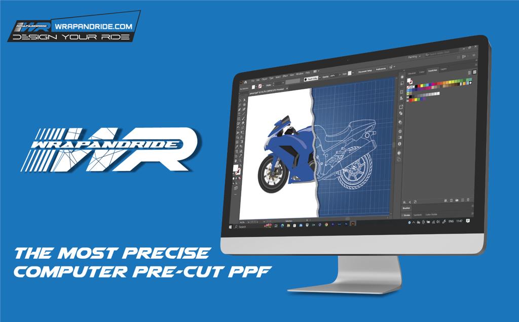 Yamaha Ray-ZR PPF [Pre-Cut Paint Protection Film] Wrap And Ride