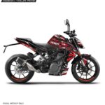 KTM Duke Venom Edition 125-200-250-390 (BS4-BS6) [Full Body Wrap / Decal / Sticker Kit]