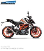 KTM Duke Superduke Orange Edition 125-200-250-390 (BS4-BS6) [Full Body Wrap / Decal / Sticker Kit]