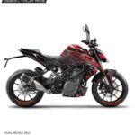 KTM Duke Deadpool Edition 125-200-250-390 (BS4-BS6) [Full Body Wrap / Decal / Sticker Kit]