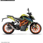 KTM Duke Storm Edition 125-200-250-390 (BS4-BS6) [Full Body Wrap / Decal / Sticker Kit]