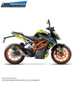KTM Duke Storm Edition 125-200-250-390 (BS4-BS6) [Full Body Wrap / Decal / Sticker Kit]