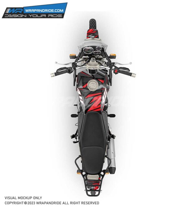 Royal Enfield Himalayan Hunter Edition  [Full Body Wrap / Decal / Sticker Kit] - Image 2