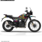 Royal Enfield Himalayan Funky Edition  [Full Body Wrap / Decal / Sticker Kit]