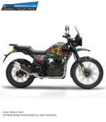Royal Enfield Himalayan Funky Edition  [Full Body Wrap / Decal / Sticker Kit]
