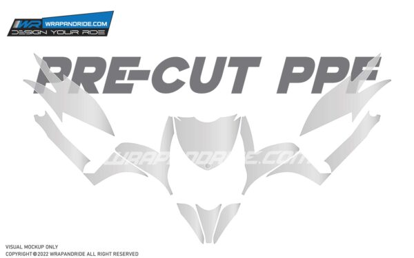 Yamaha Ray-Z PPF [Pre-Cut Paint Protection Film] - Image 2