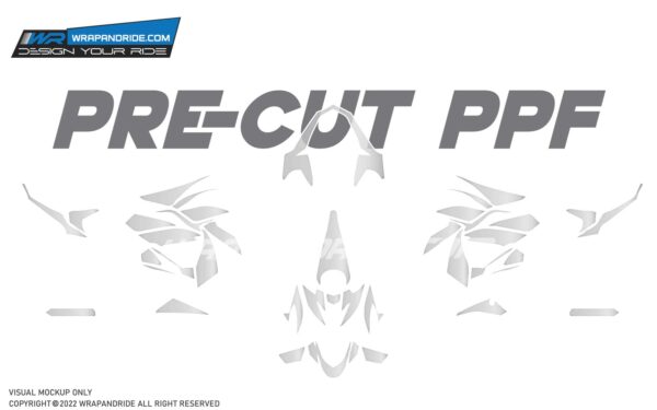 Kawasaki Z800 PPF [Pre-Cut Paint Protection Film] - Image 2