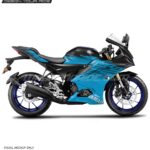 Yamaha V4 Storm Edition [Full Body Edge To Edge Wrap / Decal / Sticker Kit]