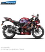 Yamaha V4 Itachi Uchiha Edition [Full Body Edge To Edge Wrap / Decal / Sticker Kit]