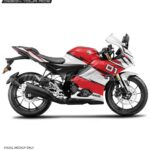 Yamaha V4 Redline Design [Full Body Edge To Edge Wrap / Decal / Sticker Kit]