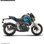 Yamaha MT 15 Slashed Design [Full Body Edge To Edge Wrap / Decal / Sticker Kit]