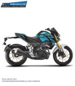 Yamaha MT 15 Slashed Design [Full Body Edge To Edge Wrap / Decal / Sticker Kit]