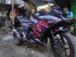 Suzuki Gixxer SF Venom Design 155-250 [Full Body Edge To Edge Wrap / Decal / Sticker Kit] - Image 2
