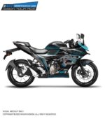 Suzuki Gixxer SF Wolf Design 155-250 [Full Body Edge To Edge Wrap / Decal / Sticker Kit]