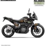 KTM Adventure COD Ghost Designer Series 250-390 [Full Body Wrap / Decal / Sticker Kit]