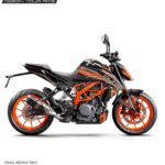 KTM Duke Vortex Design125-200-250-390 (BS4-BS6) [Full Body Wrap / Decal / Sticker Kit]