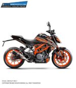 KTM Duke Vortex Design125-200-250-390 (BS4-BS6) [Full Body Wrap / Decal / Sticker Kit]
