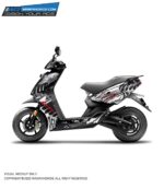 Ather 450x Sharkbite Design [Full Body Edge To Edge Wrap / Decal / Sticker Kit]