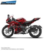 Yamaha V3 Bloodsport Design [Full Body Edge To Edge Wrap / Decal / Sticker Kit]