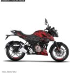Pulsar N160-250 Bloodsport Design [Full Body Edge To Edge Wrap / Decal / Sticker Kit]