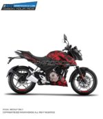 Pulsar N160-250 Bloodsport Design [Full Body Edge To Edge Wrap / Decal / Sticker Kit]