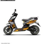 Ather 450x Bolt Design [Full Body Edge To Edge Wrap / Decal / Sticker Kit]