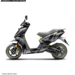 Ather 450x Cyber Design [Full Body Edge To Edge Wrap / Decal / Sticker Kit]