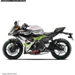 Kawasaki Ninja 650 Arkade Design [Full Body Wrap / Decal / Sticker Kit]