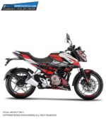 Pulsar N160-250 Racing 1 Design [Full Body Edge To Edge Wrap / Decal / Sticker Kit]