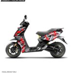 Ather 450x Velocity Design [Full Body Edge To Edge Wrap / Decal / Sticker Kit]