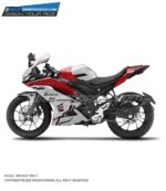 Yamaha V3 Electra Design [Full Body Edge To Edge Wrap / Decal / Sticker Kit]