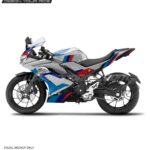 Yamaha V3 M1000RR Based Design [Full Body Edge To Edge Wrap / Decal / Sticker Kit]
