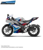 Yamaha V3 M1000RR Based Design [Full Body Edge To Edge Wrap / Decal / Sticker Kit]