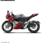 Yamaha V3 Neptune Design [Full Body Edge To Edge Wrap / Decal / Sticker Kit]