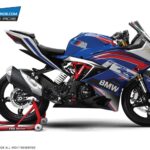 TVS RR310 BMW Race Design [Full Body Edge To Edge Wrap / Decal / Sticker Kit]