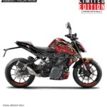 KTM Duke Iron Man Mark 4 Designer Series 125-200-250-390 (BS4-BS6) [Full Body Wrap / Decal / Sticker Kit]