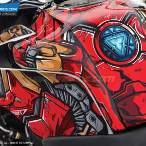 KTM Duke Iron Man Mark 4 Designer Series 125-200-250-390 (BS4-BS6) [Full Body Wrap / Decal / Sticker Kit]