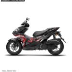 Yamaha Aerox Venom Edition [Full Body Edge To Edge Wrap / Decal / Sticker Kit]