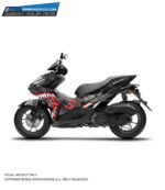 Yamaha Aerox Venom Edition [Full Body Edge To Edge Wrap / Decal / Sticker Kit]