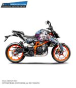 KTM Gen-3 Duke Luffy Design 250-390 (BS4-BS6) [Full Body Wrap / Decal / Sticker Kit]