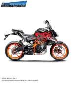 KTM Gen-3 Duke Raceline Design 250-390 (BS4-BS6) [Full Body Wrap / Decal / Sticker Kit]