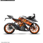 KTM Rc Vision Design 125-200-390 (BS4-BS6) [Full Body Wrap / Decal / Sticker Kit]