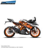 KTM Rc Vision Design 125-200-390 (BS4-BS6) [Full Body Wrap / Decal / Sticker Kit]